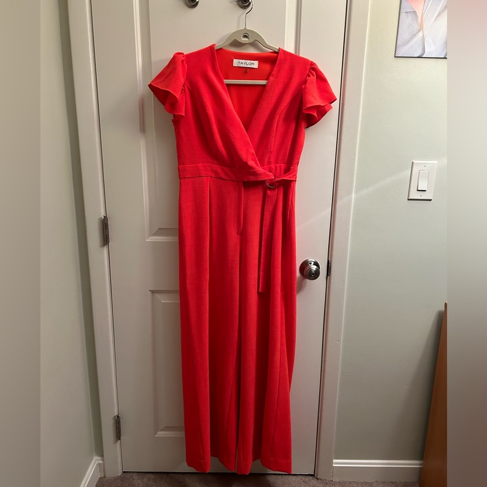Taylor Orange Jumpsuit